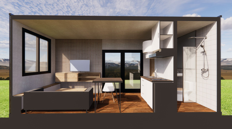 Casa Container 14.02m²