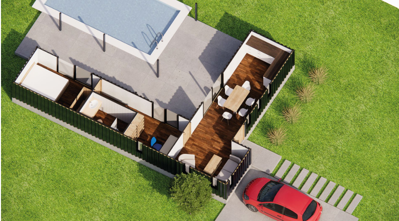Casa Container 45m²